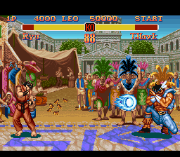 Super Street Fighter II - The New Challengers (Japan) In game screenshot